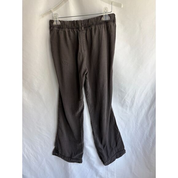 Bella Dahl Jogger Pants Size XS Brown Grey High Rise Pull On Elastic Waist Cargo - Picture 3 of 11